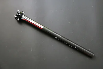 

TEMANI Full Carbon MTB Seatpost Bicycle Seat Post Road Bike Seat Tube Bicycle Parts 25.4/27.2/30.8/31.6 Length 350/400/450mm