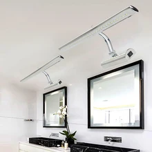 Современный светодиодный зеркальный светильник для ванной комнаты 7 Вт Настенный вращающийся Водонепроницаемый модный зеркальный светильник для шкафа