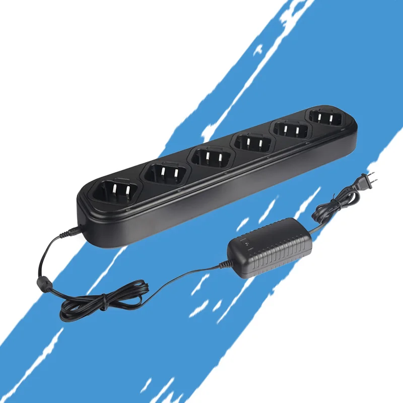 

Single Line Walkie Talkie Six Charger Accessories Suitable for HYT PD780 Two Way Radio