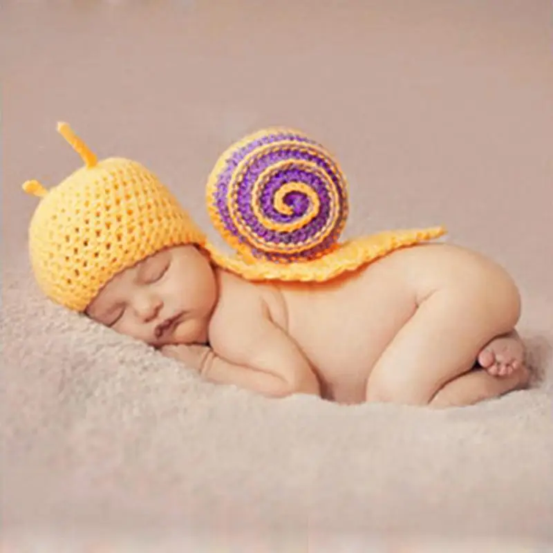 Buy Baby Snail Style Costume Photo Prop Knitting