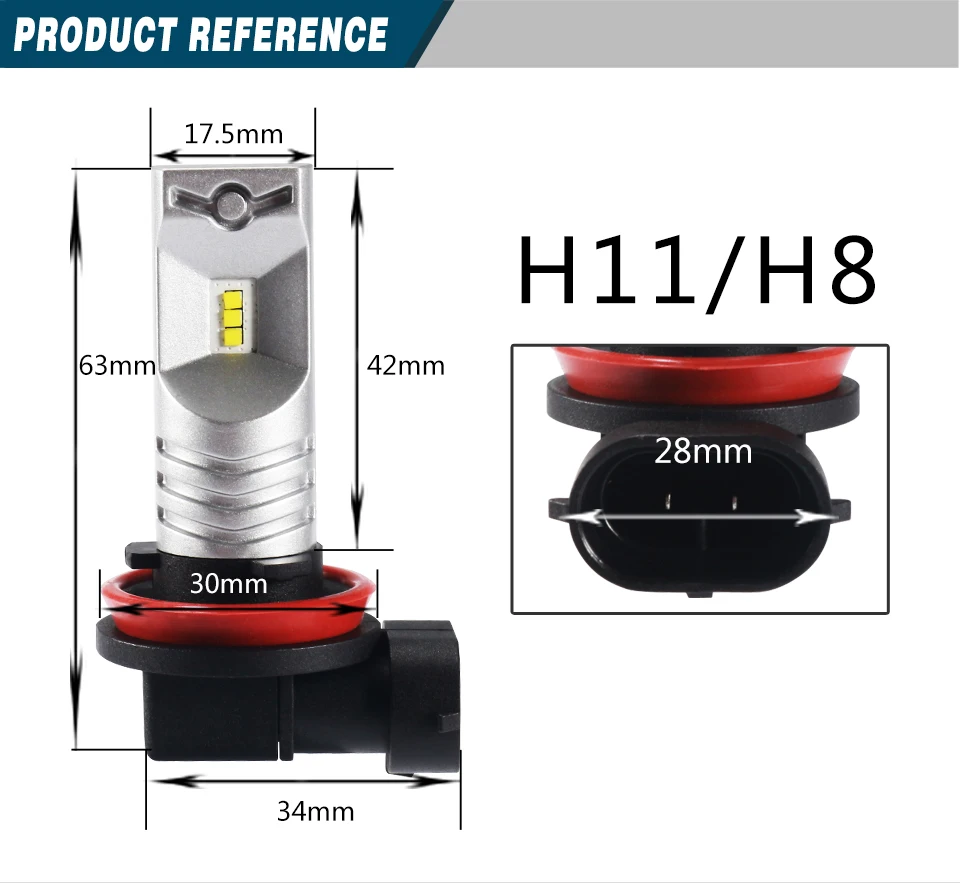 Aileo H11 светодиодный H8 светодиодный H16 H10 9145 Автомобильные фары 9005 12V hb3 Авто 9006 hb4 h9 Автомобильные противотуманные лампы CSP Y19 3600LM 24V