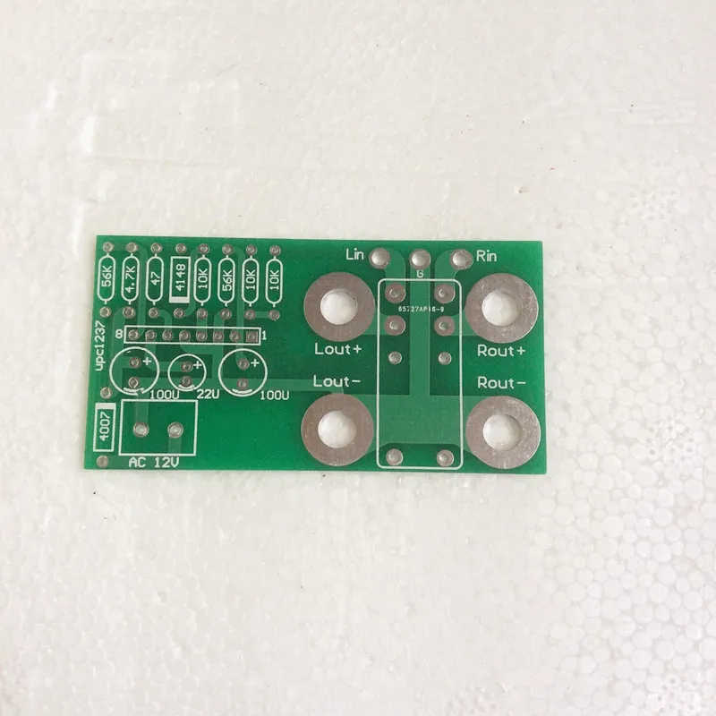 

Fannyda UPC1237 speaker loudspeaker protective board empty PCB board power amplifier board circuits board for DIY