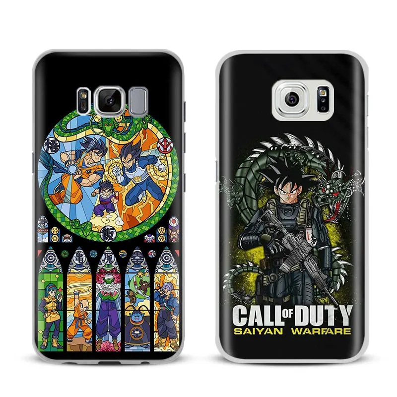 

DRAGON BALL Z DBZ Goku Phone Case Cover For Samsung Galaxy S4 S5 S6 S7 Edge S8 s9 Plus Note 8 2 3 4 5 A5 A7 J5 2016 J7 2017