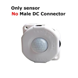 Enhanced Infrared Motion Sensor Light Switch with Adjustable Timer (White Sensor Only)
