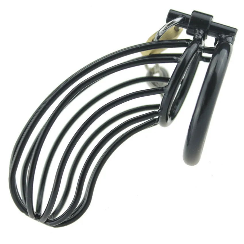 Black Penis Ring Penis Cage font b Sex b font font b Toys b font for