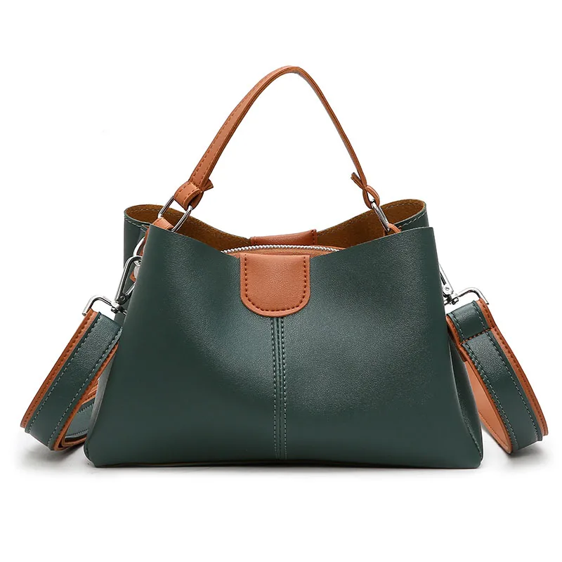 

Woman handbag soft new fashion wild shoulder large-capacity Messenger bag