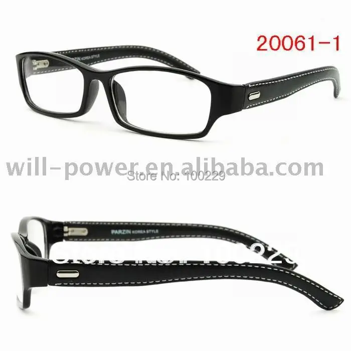 Маленькие Оптовые компьютерные очки с кожаным дужком UV400 защита прозрачные линзы очки 20061