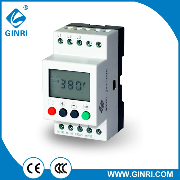 

JVR1000 LCD Display Three-phase Voltage Monitoring Relays