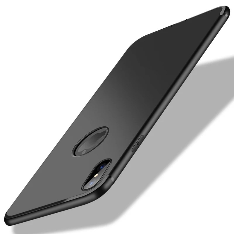 CAPSSICUM Ультратонкий Мягкий матовый чехол для iPhone X XR XS Max чехлы задняя крышка из ТПУ