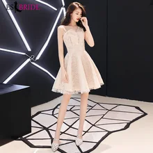 Сексуальные вечерние платья Vestido De Noche, короткие платья для особых случаев, элегантное вечернее платье Платье трапециевидного силуэта, вечернее платье ES2437