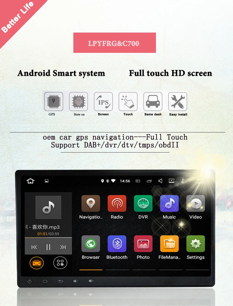Excellent Android 9.0 Two Din 10.1 Inch Car DVD Player For Toyota/Corolla/Subaru/Forester/Impreza RAM 4G WIFI GPS Navigation Tape recorder 2