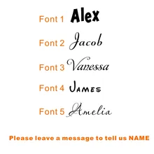 Пользовательские детские имя и шрифт виниловые наклейки на стену художественные обои для детской комнаты игровая комната украшение двери