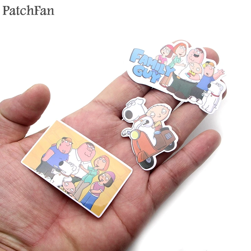 Patchfan 55 шт. семейный парень мультфильм дети игрушки стикер для DIY Скрапбукинг альбом багаж ноутбук телефон наклейки на ноутбуки стикер A1534