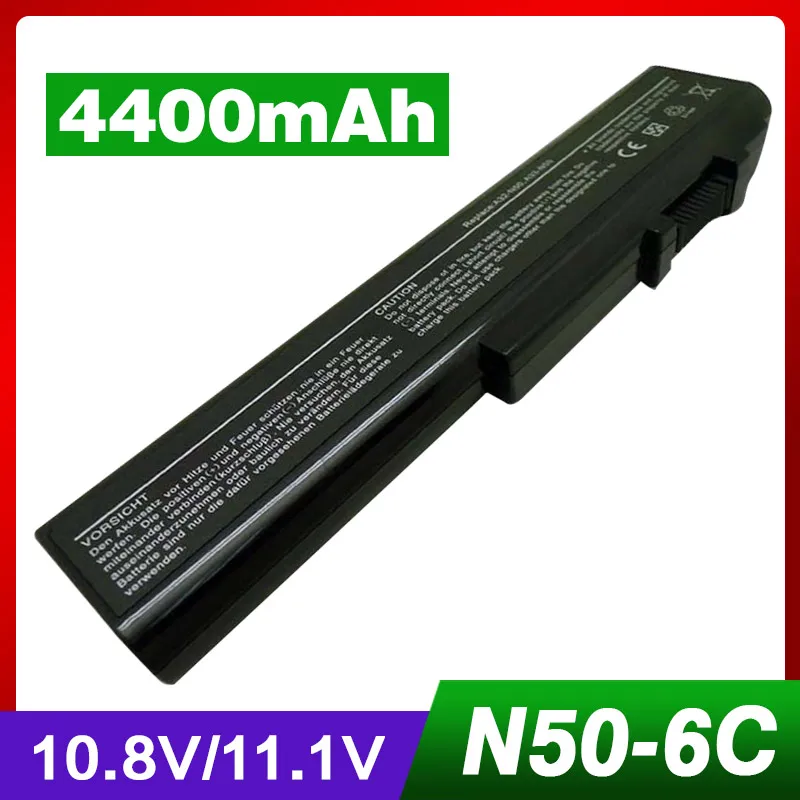4400mAh 11.1V Laptop Battery For ASUS N50VC N50VF N50VG N50VM N50VN N51 N51A N51S N51T N51TE N51TP N51V N51VF N51VG N51VN 6cells |