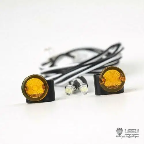1Set LED Side Lamp Blinklicht Lampe Set für 1/14 TAMIYA Tractor RC Truck Modell 