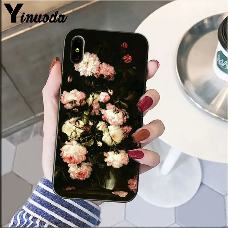 Classic painting flower Butterfly In a Vase aesthetic Art
