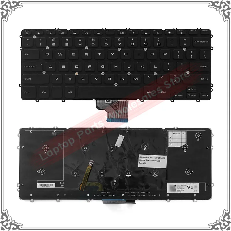 Оригинальная Черная английская клавиатура для DELL Precision M3800 XPS 15-9530 9530 замена
