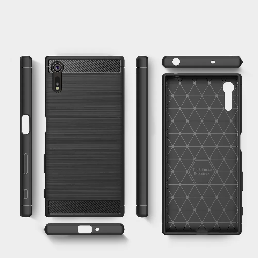 Чехол для sony Xperia 1 10 XA3 XZ Premium XZ4 XZ3 XZ1 xz2 Compact XA1 XA Plus XA2 Ultra L2 Роскошный кожаный чехол из