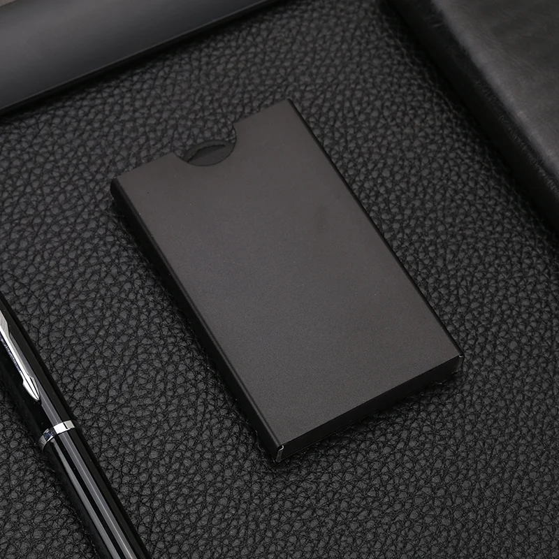 QOONG 2018 Новый RFID Блокировка для мужчин женщин женские кошельки ID Card Case