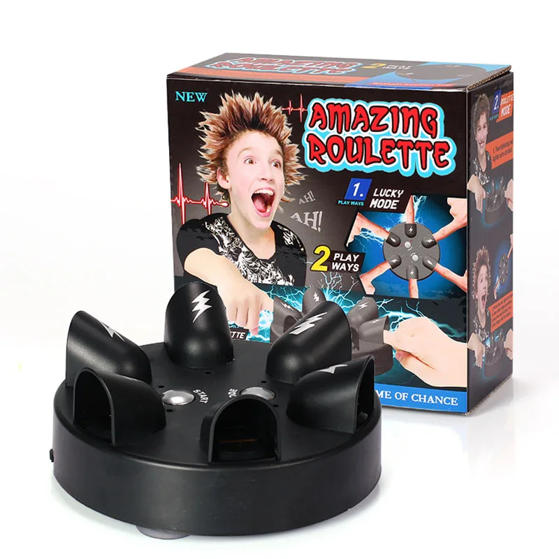 

Polygraph Miniature Electronic Shock Lie Detector Shocking Roulette Truth or Dare Funny Electric Finger Machine Novelty Gags Toy
