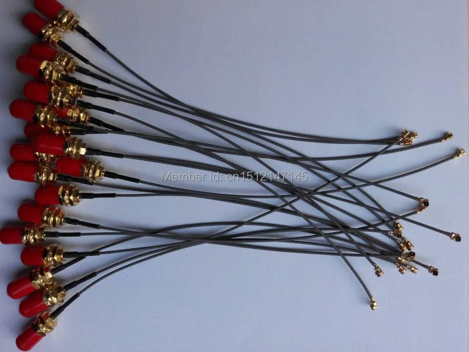 

Sma cable sim900a , sim908 , sim900 module (20pieces/lot) Mini PCI U.FL to SMA Antenna WiFi Pigtail Cable IPX to SMA