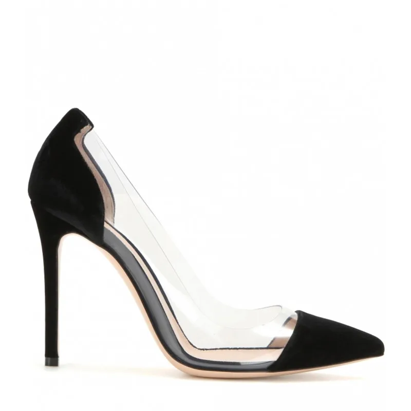 Туфли лодочки женские прозрачные на высоком каблуке 33 43|wedding pumps|sexy pumpshigh heel shoes |