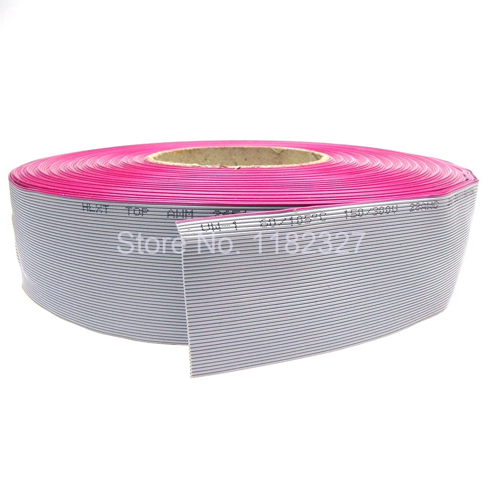 Ribbon Cable UL2651 44Pin 1.27mm 1000mm IDC flat cable grey color 3