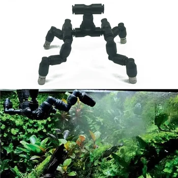 

F182 Universal Joint Reptiles Tank Sprinkler Mist Nozzle Aquatic Pet Humidification Cooling System