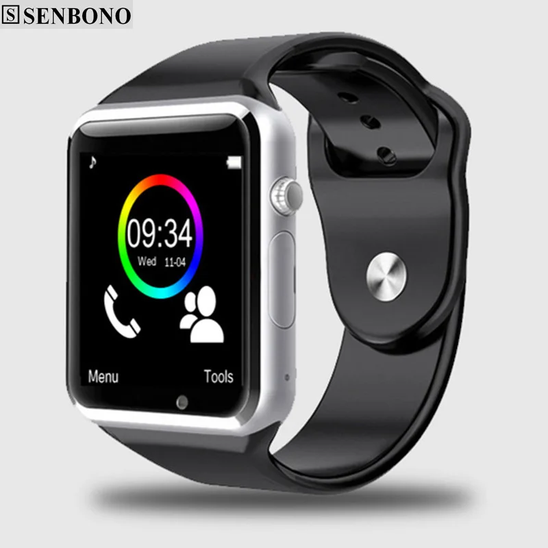 

free shipping Bluetooth Call Smart watch Sport Pedometer Sleep Tracker Smartwatch With SIM TF Card for Android phone pk Q18 DZ09