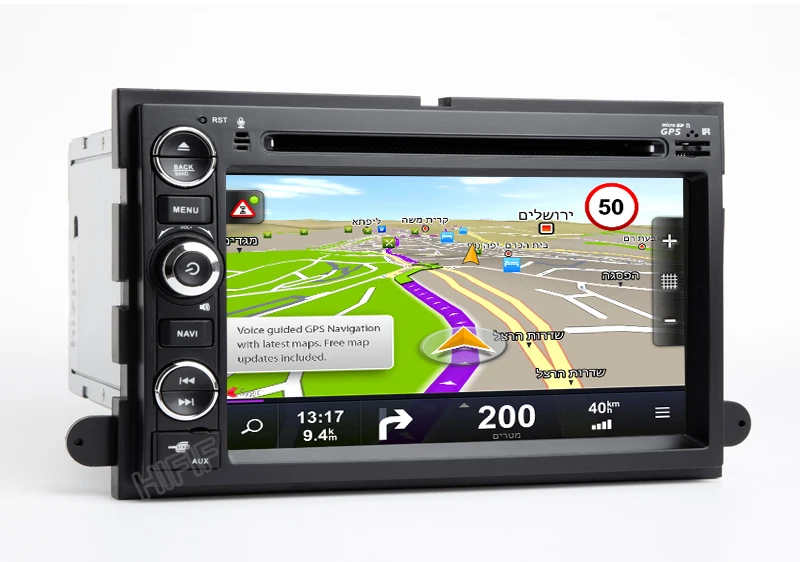 Discount HD 1024*600 Android9.0 Car DVD GPS Player for Ford F150 EXPEDITION,EDGE,FUSION,EXPLORER WIFI 4G Bluetooth Radio Stereo 4G RAM SD 10