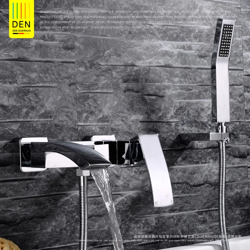 The German Copper Bathroom Wall Type Waterfall Shower Shower