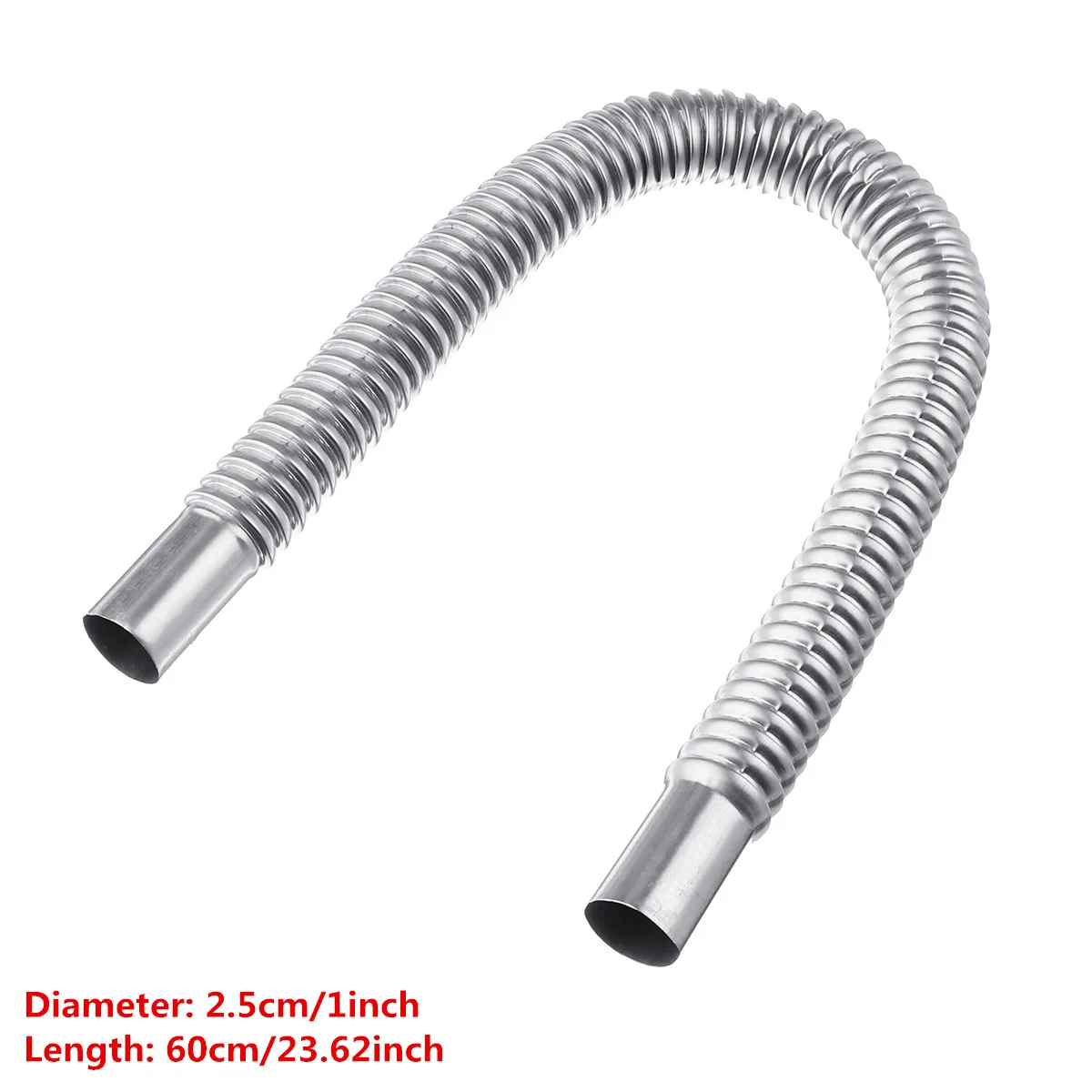 60 см Автомобильная выхлопная труба газовый вентиляционный шланг 24 мм ...