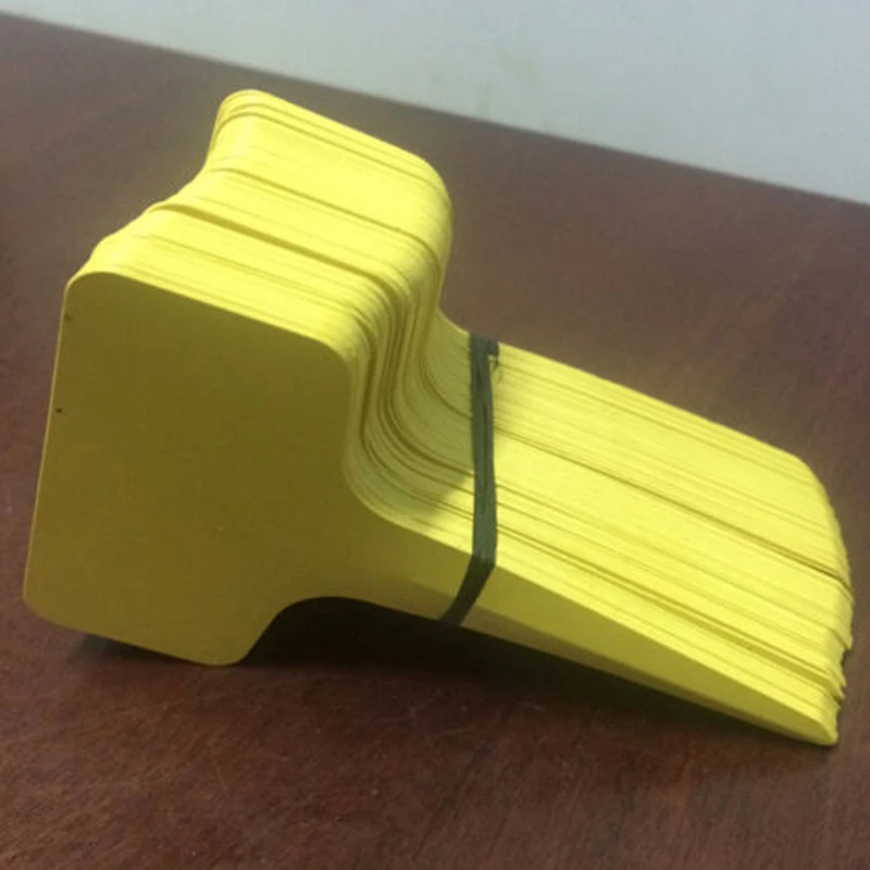 

50/100x T-type Plastic Plant Flower Tags Markers Nursery Garden Label Stick Sign