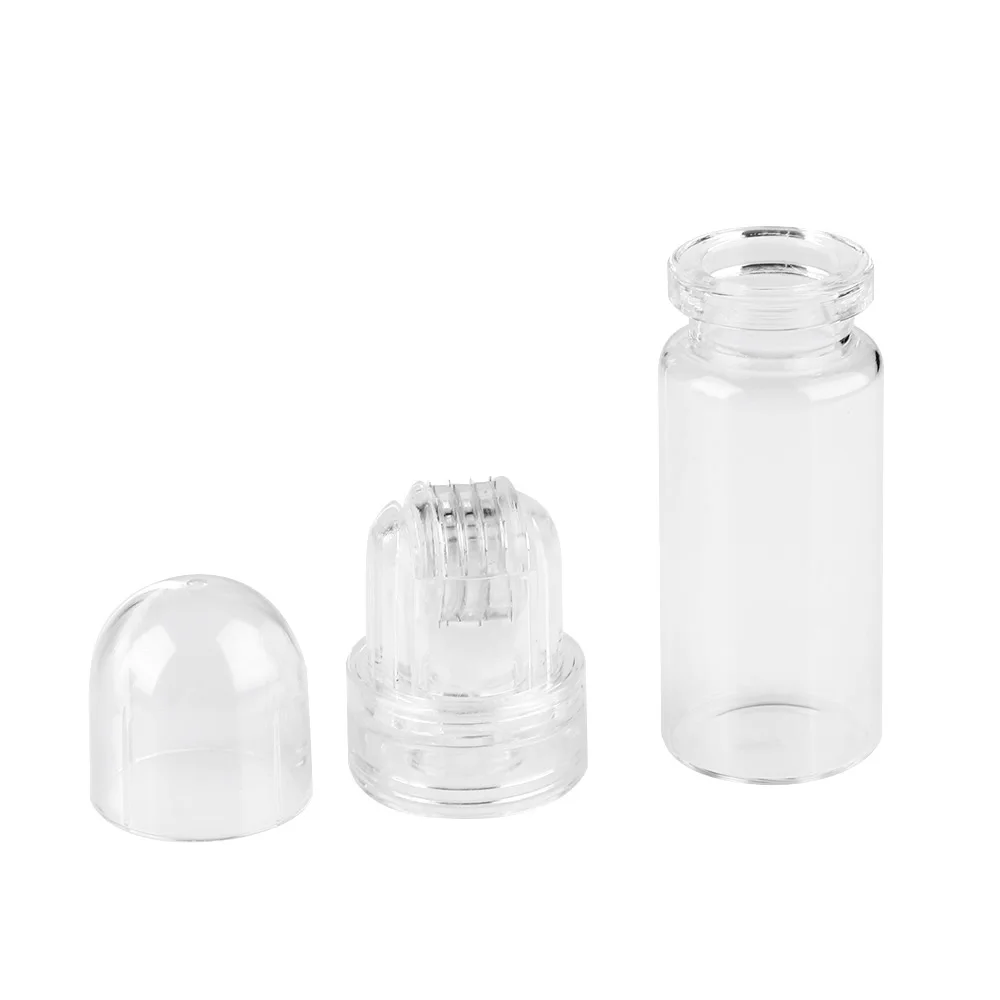 64 Mirco игольчатая роликовая бутылка, титановый микро игольчатый ролик для удаления веснушек ...