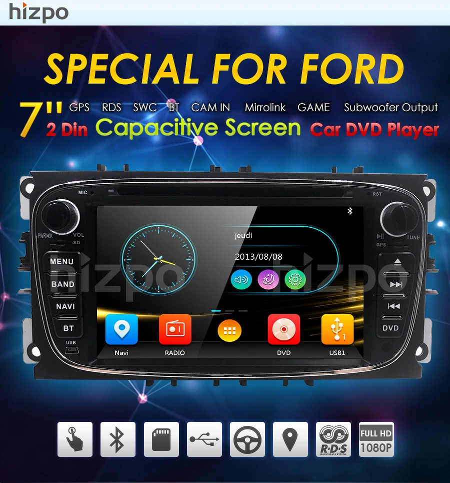 Discount 7 inch 2 Din Car DVD GPS Navi Player Auto Radio Audio For Ford Focus 2 S C Max Mondeo Galaxy 2008 2009 2010 Ipod SWC BT 3G CD 1 Discount 7 inch 2 Din Car DVD GPS Navi Player Auto Radio Audio For Ford Focus 2 S C Max Mondeo Galaxy 2008 2009 2010 Ipod SWC BT 3G CD 1