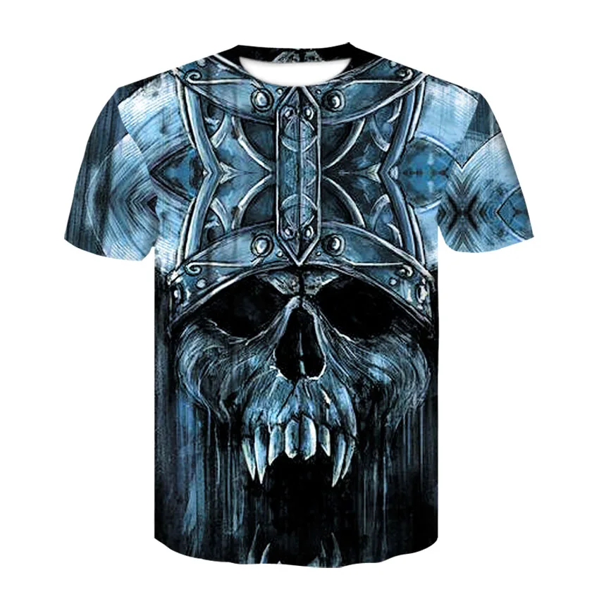 DEWIN Du Thunder Skull Футболка мужская женская хип-хоп летняя футболка Camisa Masculina женская футболка унисекс футболка harajuku