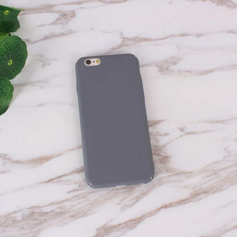 Colorful Solid Candy Colors Case For Apple iPhone 7 Plus 5 5S Se 6 6S 7 Cases Hard 12