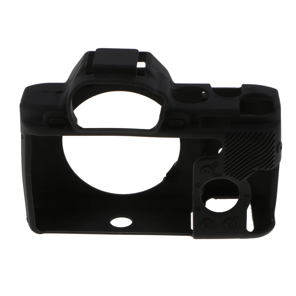 2019 New Black Soft Skin Silicone Cover Case Protective Body for Sony A7 A7R A7S Camera Protector Accessory Kit Camera case