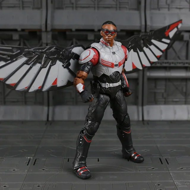 Cheap Disney Marvel 7" Legends Avengers Civil War Captain America Iron Man Black Widow Black Panther Falcon PVC Action Figure Toy Cheap Disney Marvel 7" Legends Avengers Civil War Captain America Iron Man Black Widow Black Panther Falcon PVC Action Figure Toy