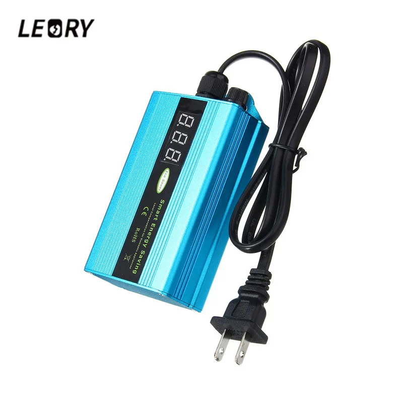 

LEORY Power Energy Electricity Saving Box Saver Digital Display LED Saving Killer Up to 35% US/EU Plug 90V-250V Energy Saver