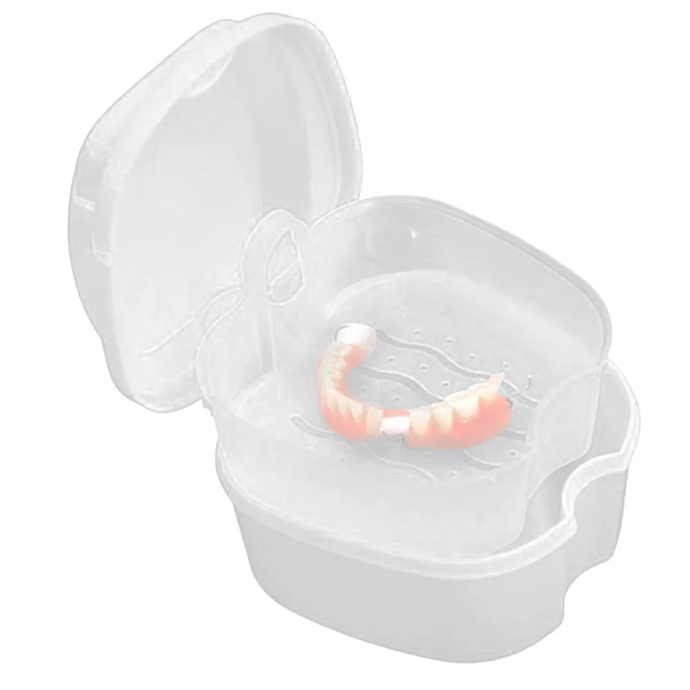 Зубной протез, коробка для ванны, чехол для чистки зубов, стоматологическая ложная коробка для хранения зубов, подвесной сетчатый контейнер, контейнер для зубных протезов, контейнер^ 40