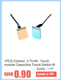 10 шт. синий HTTM-SCB 2.7 В-6 В емкостный сенсорный модуль коммутатора сильная анти-помех