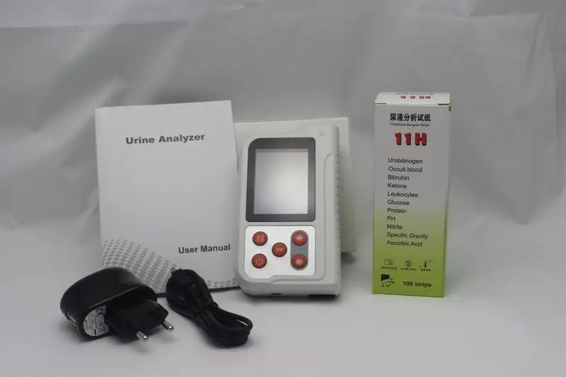 Contec BC401 Ручной цифровой анализатор мочи с 100 шт. тест-полоски USB, Bluetooth, FDA