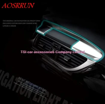 

In the control dashboard light bar navigation panel modified box car light bars for Audi A6 S6 RS6 accessories car-styling AUTO