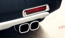 For Suzuki SX4 S cross 2013 2014 Stainless Steel Exhaust Pipe Tail Pipe Muffler Car Styling Auto Accessories 1 to 2