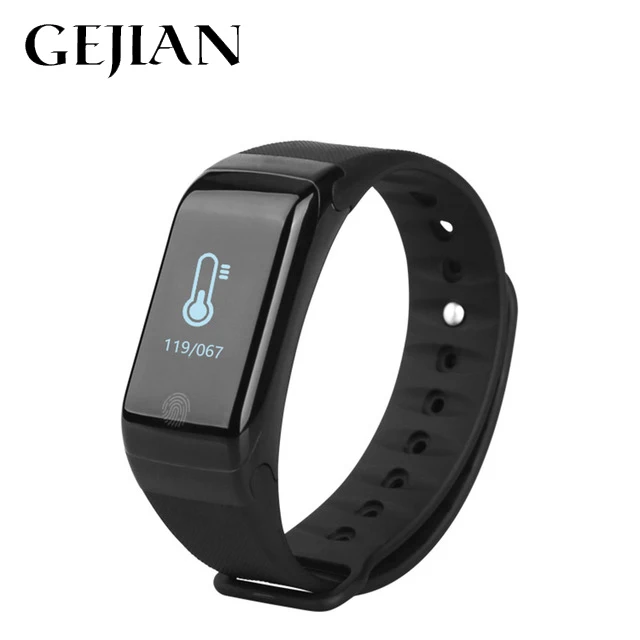 

GEJIAN new smart watch men's women's fitness bracelet sleep heart rate blood pressure wrist Bluetooth sports waterproof watch