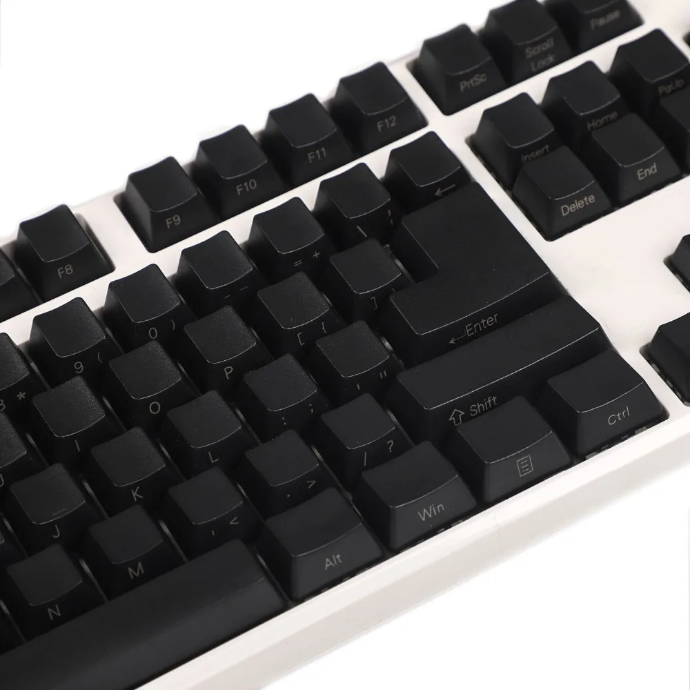 YMDK толстый PBT черный белый Dolch OEM профиль Keycap набор ключей подходит для Steelseries 6GV2 7G