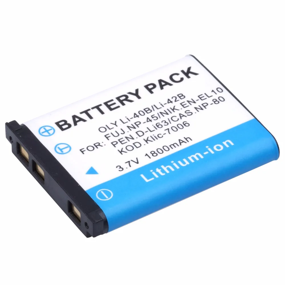 Probty LI 40B LI 42B Li 40B 42B Battery for Olympus Stylus 1040 1050W