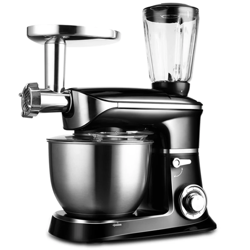 Jual Multi Fungsi Stand Mixer Rumah Tangga Mixer Makanan Sepenuhnya Otomatis Komersial Egg Beater Pengaduk Adonan 4.5L Baking Food Processor