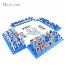 Новое поступление, карточная игрушка Rummy, цифровая игра, Rummikub, логическая, вечерние, игра, Mahjong Israel Dobble, интеллектуальная игрушка для детей или взрослых